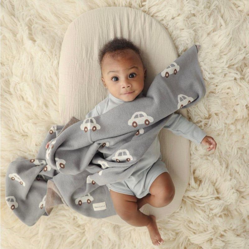 Baby Blanket for Boys100% Luxury Cotton Soft Knit Swaddle Blanket for Newborns and Infants Baby Boys and Girls, 2 of 9