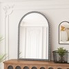 VYNXARIA 35"x24" Iron Art Arch Vintage Vanity Mirror, Wall Hanging, Placed On The Table, Suitable For Living Room, Bedroom, Bathroom (Silver) - 2 of 4