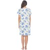 Casual Nights Women's Super Soft Yummy Nightshirt, Short Sleeve Nightgown, Night Dress with Fun Prints & Patterns - 4 of 4