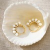 Pure Collection by Ross-Simons 3mm Cultured Pearl Huggie Hoop Earrings in 14kt Gold - 3 of 4