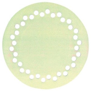 Sioux Chief 866-3S Round Drain Grate, PVC, White,  7-3/4" Dia - 1 of 1