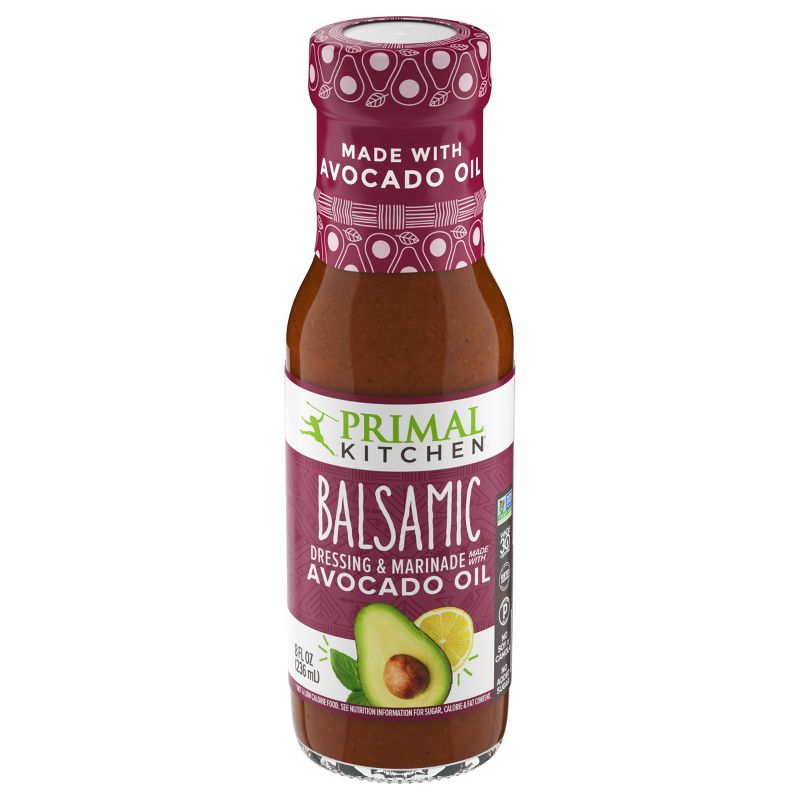 Primal Kitchen Balsamic Vinaigrette with Avocado Oil - 8fl oz, 1 of 15