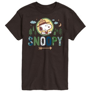 Men's - Peanuts - Ranger Snoopy Short Sleeve Graphic T-Shirt - 1 of 4