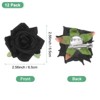 Unique Bargains Durable Velvet Cloth Flower Hair Clips Brooches 12 Pcs - 3 of 4