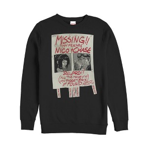 Men's Marvel Runaways Missing Poster Sweatshirt - 1 of 3