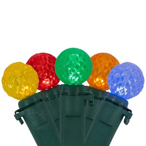 Northlight LED G12 Berry Christmas Lights - Multicolor - 16' Green Wire - 50 ct - 1 of 4