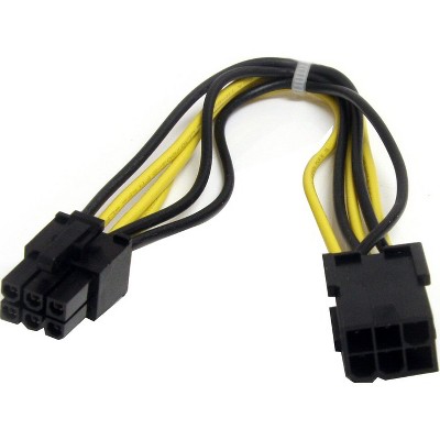 StarTech.com - PCI Express Power Extension Cable - 6 pin - 8 in.