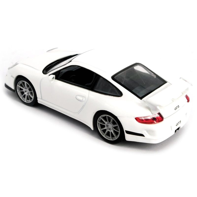 Porsche 911 997 GT3 White 1/43 Diecast Model Car by Road Signature, 3 of 4