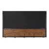 36" x 22" Coburn Functional Wall Mirror Brown - Kate & Laurel All Things Decor: Modern Rectangle, No Assembly Required, Metal Frame - 4 of 4