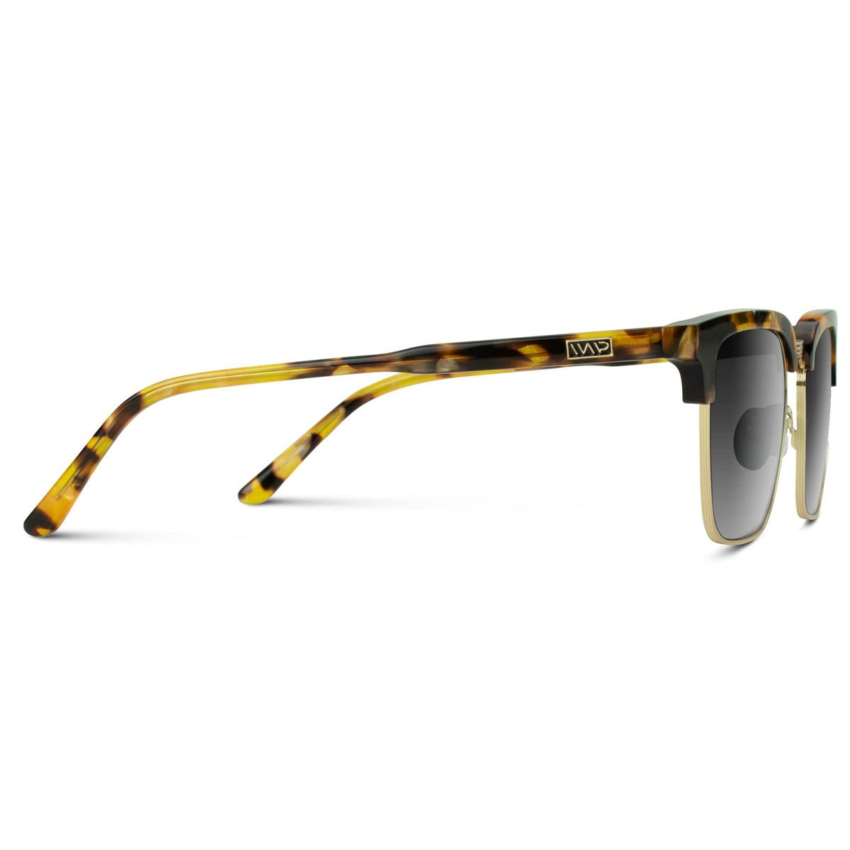 WMP Eyewear Polarized Semi-Rimless Rectangular Sunglasses - thumbnail 3