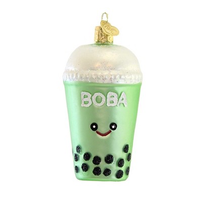 Old World Christmas 3.75 In Boba Tea Pearl Milk Ornament Tree Ornaments