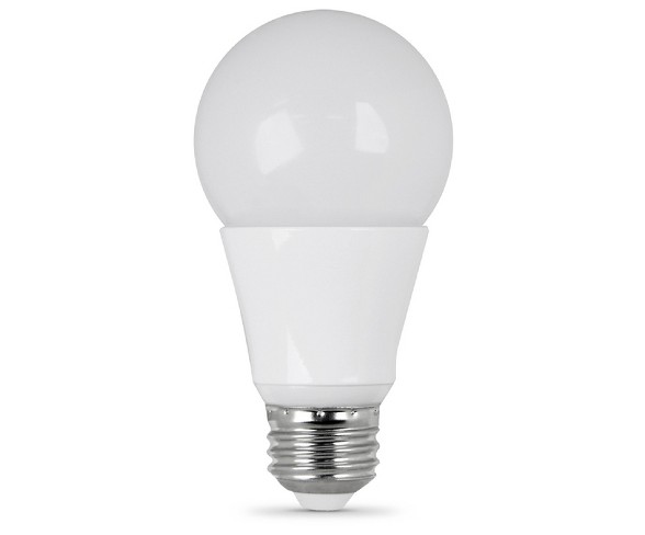 Feit A19 60-Watt LED Dimmable Light Bulb Omin (4 Pack) - Soft White