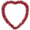 Northlight LED lighted Tinsel Heart Valentine's Day Window Silhouette - 25.25" - Red - 3 of 4