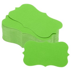 Unique Bargains Blank Paper DIY Gift Scrapbooking Craft Business Cards 100 Pcs - 1 of 4