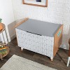 Mid-Century Kids' Toy Box - KidKraft: Wood Storage, Decorative Bookshelf, Gray/White, 29.13" W, 22" H, 18.11" D - 4 of 4