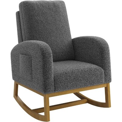 Acekool Upholstered Rocking Chair
