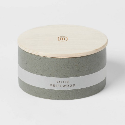 Driftwood & Vetiver |Gold Lid/ 12oz/Wooden Wick/ Pure Soy Candle