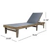 PAGED Patio Chaise Lounge with Mesh Material,Outdoor Lounge Chairs for Poolside,Backyard - 3 of 4