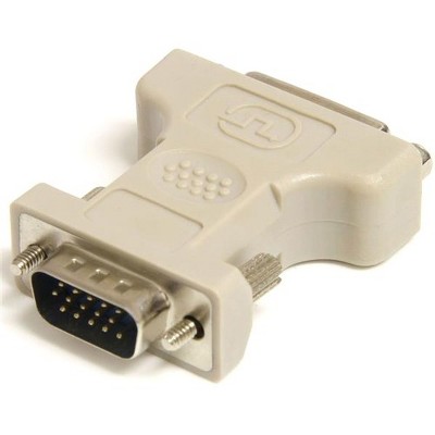 StarTech.com DVI to VGA Cable adapter - DVI-I (F) - HD-15 (M) - 1 x DVI Female Video - 1 x HD-15 Male - Beige