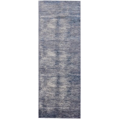 Indio Modern Gradient & Ombre Blue/Gray/Ivory Area Rug