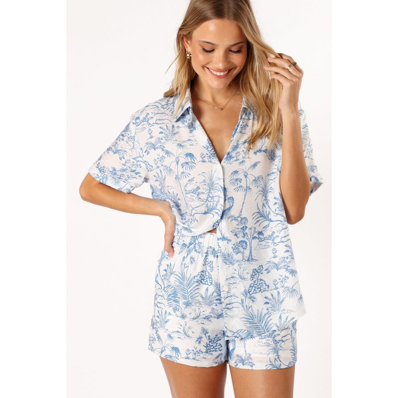 Petal and Pup Womens Faye Button Down Top, 2 of 7