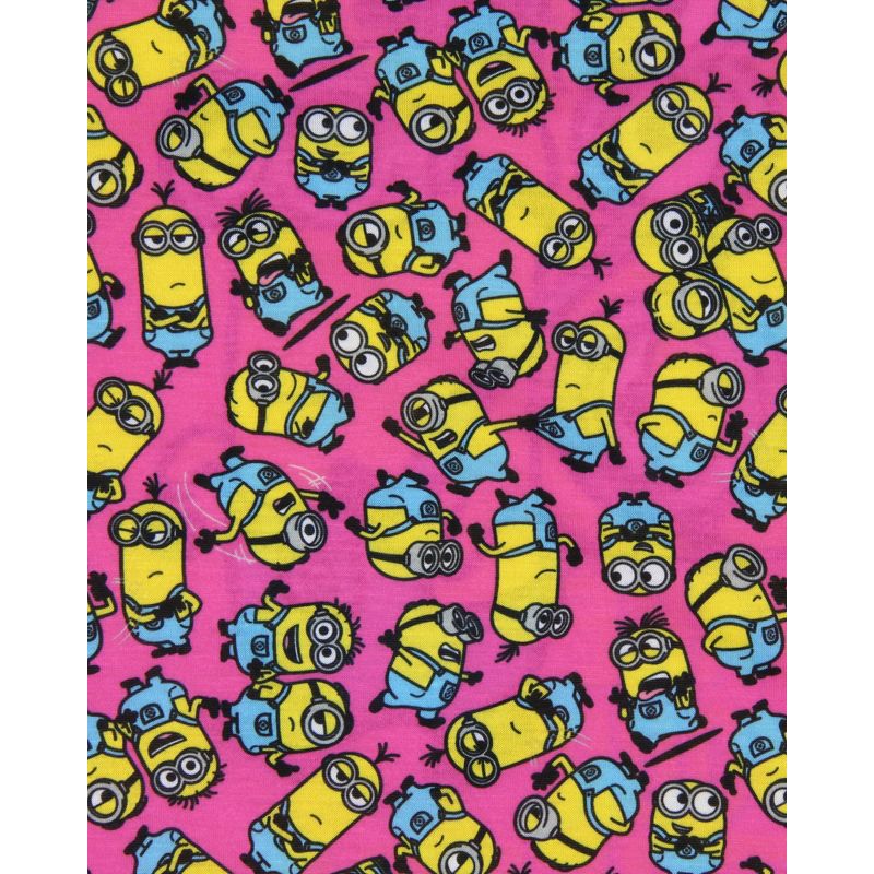 Girls' Despicable Me Minions Take Your Friends With You Nightgown Pajama Multicolored, 3 of 6