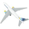 Boeing 777-200ER Commercial Aircraft "Eastern Air Lines" White with Striped Tail 1/400 Diecast Model Airplane by GeminiJets - 3 of 4