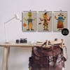 Stupell Industries Fun Halloween Friends 3pc Canvas Art Set - 3 of 4