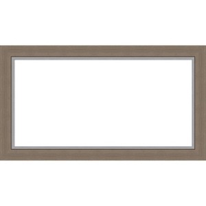 Amanti Art Eva Black Silver Narrow Framed Dry Erase Magnetic Board - 1 of 4