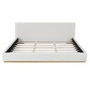 Platform Bed with Upholstered Headboard, Modern Bed with Velvet Wrapped for Bedroom-Baofuwish - 2 of 4