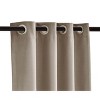 Legacy Decor Blackout Room Divider Panel Privacy Partition Heavyweight Premium Fabric Thermal Insulated Grommet Top - 3 of 4