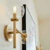 Quorum Lighting Rovi 2 - Light Sconce in  Aged Brass - 3 of 4