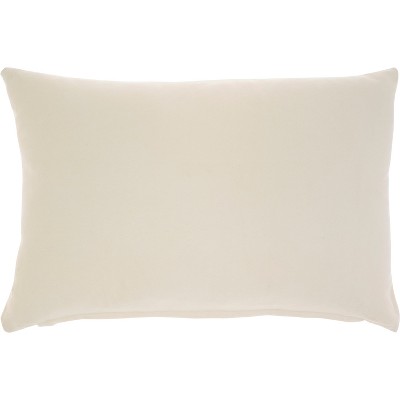 Solid Velvet Throw Pillow - Mina Victory