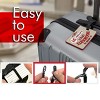 Harry Potter Luggage Tag Hedwig The Owl and Hogwarts Express Platform 9-3/4 PVC Travel Tags Gifts - Set of 4 - 4 of 4