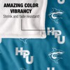 Hawaii Pacific University Logo Pattern Silky Touch Blanket White 50x60 - 4 of 4