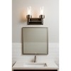 Sunset Lighting Esquire Wall Sconce, 2-Light, Antique Gunmetal - 2 of 3