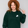 Simply Sage Market Camp Crew Sweatshirt - 3 of 4