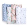 aden + anais essentials Muslin Swaddle Blankets - 4pk - 3 of 4