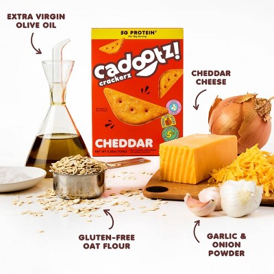 cadootz Cheddar Crackers - 4.23oz