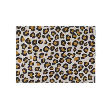 Evergreen Classic Animal Print Layering Mat 42 x 26.5 Inches Indoor and Outdoor Decor