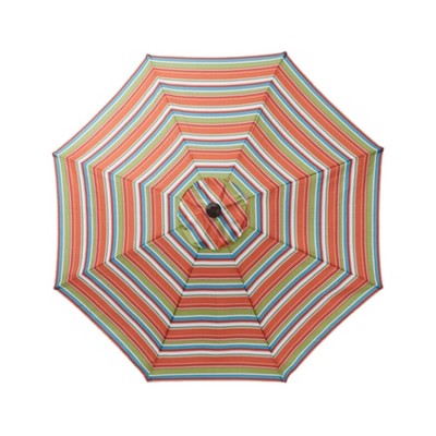 BrylaneHome 71/2’ Tilt-And-Crank Umbrella