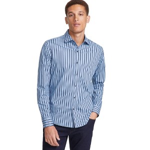 Michael Kors Mens Halo Stripe Button Up Shirt - 1 of 1