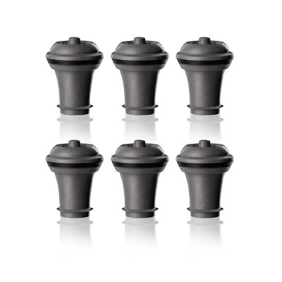 Vacu Vin Wine Stopper Pack of 6 Gray