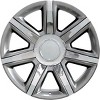 OE Wheels LLC CA87-22090-6550-31HS-ic Hyper Silver Wheel Painted (22 x 9. inches /6 x 139 mm, 31 mm Offset) - 3 of 3
