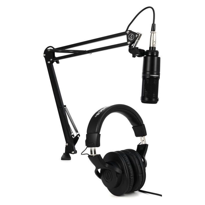 Audio-Technica AT2020PK Vocal Microphone Pack for Streaming/Podcasting, Black, 5 of 6