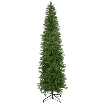 Northlight 7.5' Silver Lake Fir Pencil Artificial Christmas Tree, Unlit