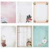 Paper Junkie 90 Piece Vintage Letter Writing Paper Set (60 Floral Stationery and 30 Matching Envelopes) - 4 of 4