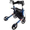 Topteng Four Wheel Walker Rollator with Adjustable Seat - 2 of 4