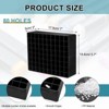 Unique Bargains PVC Space Saving Pen Storage Multi-Slots Design Marker Organizer - 2 of 4