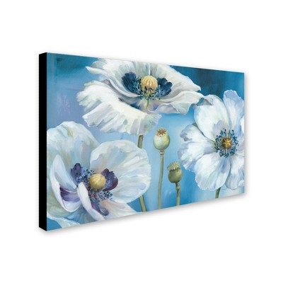 Lisa Audit Blue Dance I Outdoor Canvas Art
